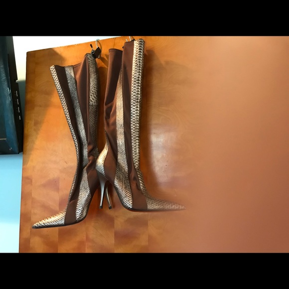 NEW snake skin boot - Picture 2 of 2